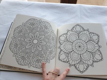 Colouring book craft