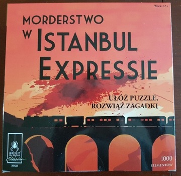 Puzzle z zagadką Morderstwo w Istanbul Expressie 