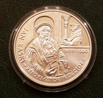 10zł 1999r. Jan Łaski 