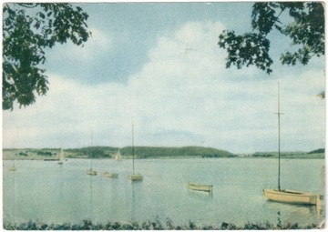 Jezioro Ukiel zwane Krzywym Olsztyn - 1962 r.
