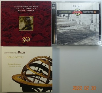 J.S. Bach - Cello Suites  3x2CD
