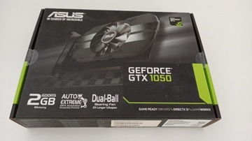 karta graficzna ASUS GEFORCE GTX 1050 2 GB BOX HDMI DVI  zadbana 