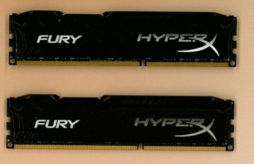 Pamięć HyperX Fury 2 x 8 GB - DDR3 - HX318C10FB/8