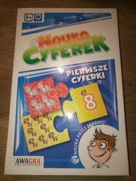 Puzzle nauka cyfr