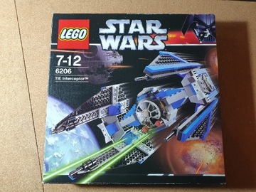 Lego Star Wars 6206 TIE Interceptor kompletny