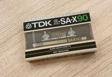 Kaseta magnetofonowa TDK SA-X 90.