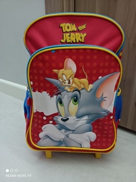 Walizka plecak na kółkach Tom&Jerry SIMBA NOWY