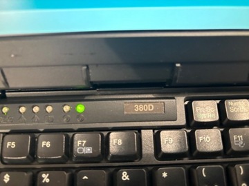 IBM ThinkPad 380D Windows 98 Laptop Retro 