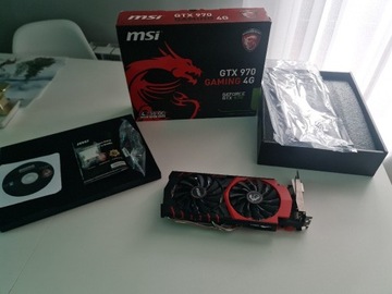 Karta graficzna MSI GTX 970 4gb