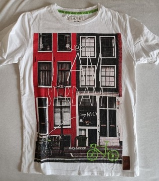 T-shirt AMSTERDAM bawełna - Cool Club - r. 152