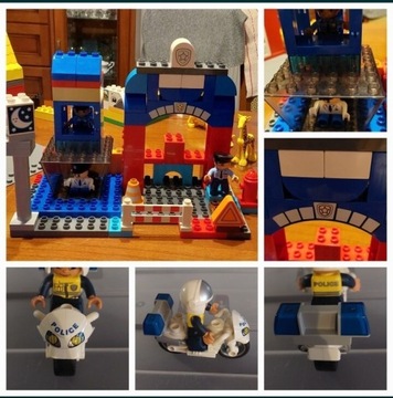 Klocki lego duplo 3+policja 