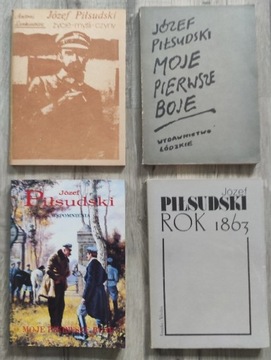 Piłsudski wspomnienia, moje pierwsze boje i inne