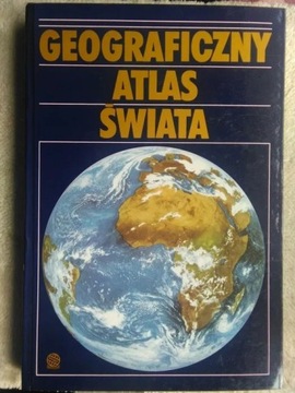 Geograficzny atlas świata Twarda okładka, duży