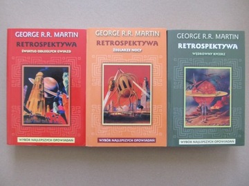 George R. R. Martin - Retrospektywa 3 tomy *nowe*