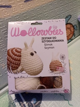 Zestaw do szydełkowania Amigurumi Ślimak zabawka