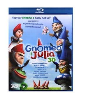 Gnomeo i Julia blu-ray 3D, folia