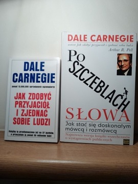 2x Dale Carnegie Po szczeblach słowach Jak zdobyć