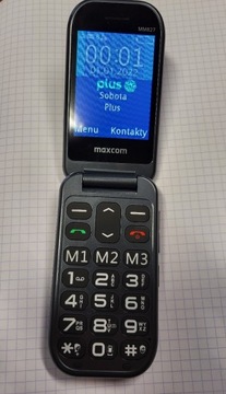 Telefon Maxcom MM827 komplet zestaw 
