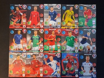Karty piłkarskie kolekcjonerskie - 2016r.