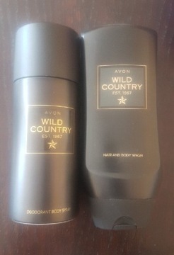 Avon Wild Country zestaw dezodorant + żel do ciała