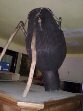 KONGO bęben afrykański naciąg oryginalny