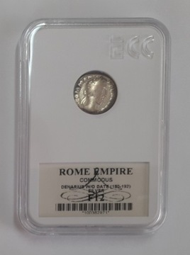 Ces.Rzymskie Commodus (180-192) denar GCN F12