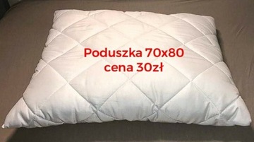 Poduszka pikowana antyalergiczna wymiar 70/80