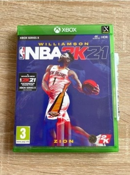 Gra NBA 2K21 Xbox Series X wersja pudełkowa