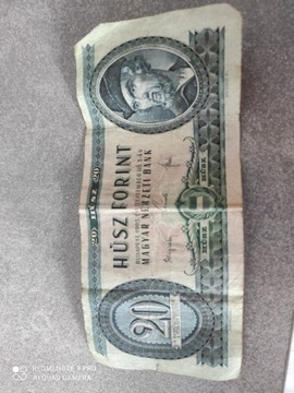 Banknot Huszforint 1965 C 394