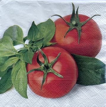 SERWETKA Serwetki decoupage Pomidory 33x33