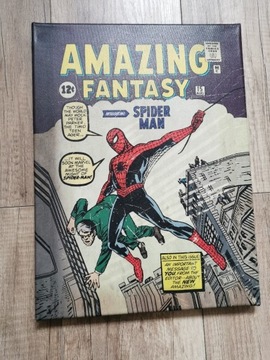 Plakat Spider-Man Amazing Fantasy na płótnie