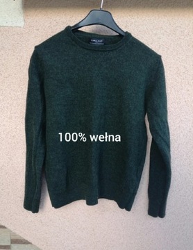 Sweter 100%  wełna 140 zara