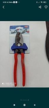Szczypce Knipex  nożyce do kabli przewodów podwójn