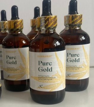 Kannaway Pure Gold olejek 1000mg CBD 120ml