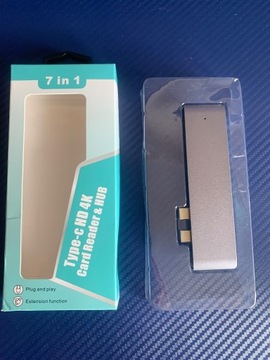 Koncentrator USB 3.1 typu C z HDMI 4K Thunderbolt 