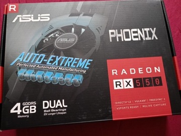 Karta graficzna Radeon rx 550 4 GB 