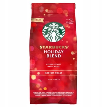 KAWA MIELONA STARBUCKS HOLIDAY BLEND 190g PROMOCJA