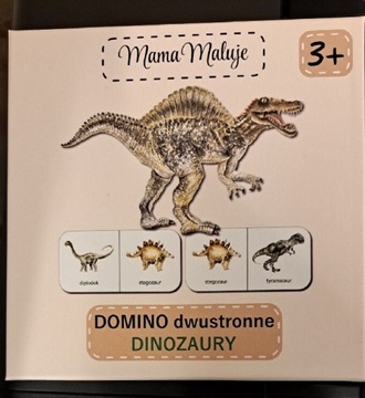 Domino dwustronne Dinozaury