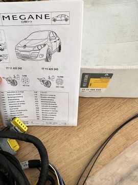 Wiązka haka renault megane 3 13 PIN Oryginał