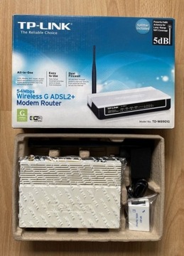 Router bezprzewodowy tp link TD-W8901G komplet