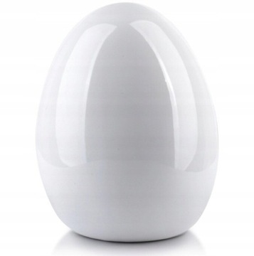 Jajko ceramiczne 8 cm. Białe 