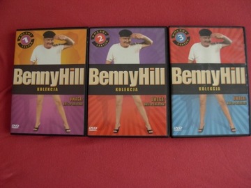 Benny Hill na DVD 3 płyty - razem 9 epizodów