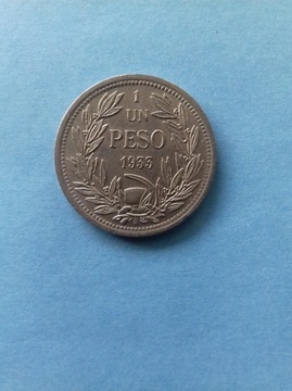 Chile un peso 1933