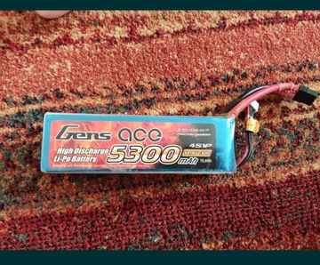 Pakiet akumulator FPV Gens Ace 5300 mAh 4S 30C