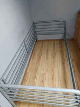 RAMA do łóżka 90 x 200 cm używana metalowa
