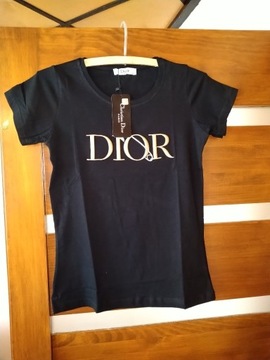 Koszulka damska Christian Dior 95%cotton nowa stan