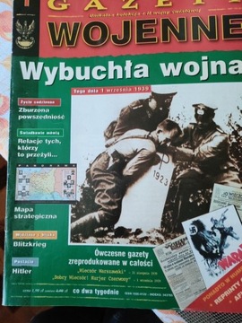 Gazety wojenne zeszyty nr. 1 do 56