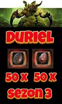 Diablo 4 SEZON 3 Duriel Shard Agony Slick Egg