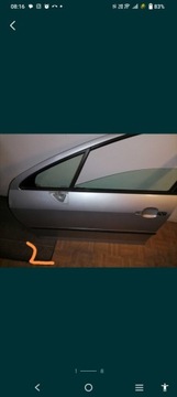 Peugeot 407 2 x drzwi lewy przód ezrc