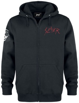 Slayer bluza z kapturem rozpinana